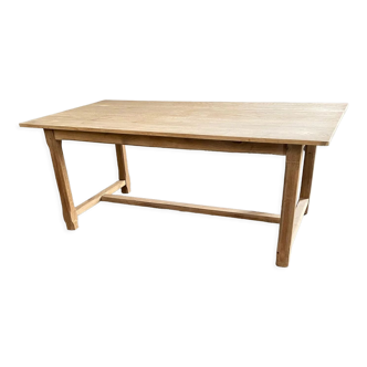 Stripped farmhouse table