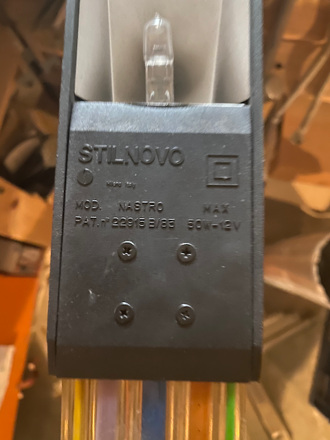 Lamp "Nastro" Alberto Fraser Stilnovo edition