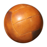 Large Vintage Leather Medicine Ball