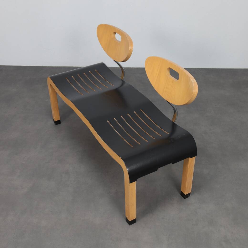 Bench Moment by Ruud-Jan Kokke for Kembo, Dutch postmodern design, 1990s