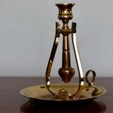 Swedish brass candlestick