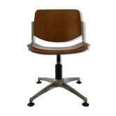 Siège de bureau DSC par Giancarlo Piretti pour Anonima Castelli, Bologne Italie 60/70