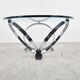 Vintage diamond coffee table by Knut  Hesterberg, 1960s