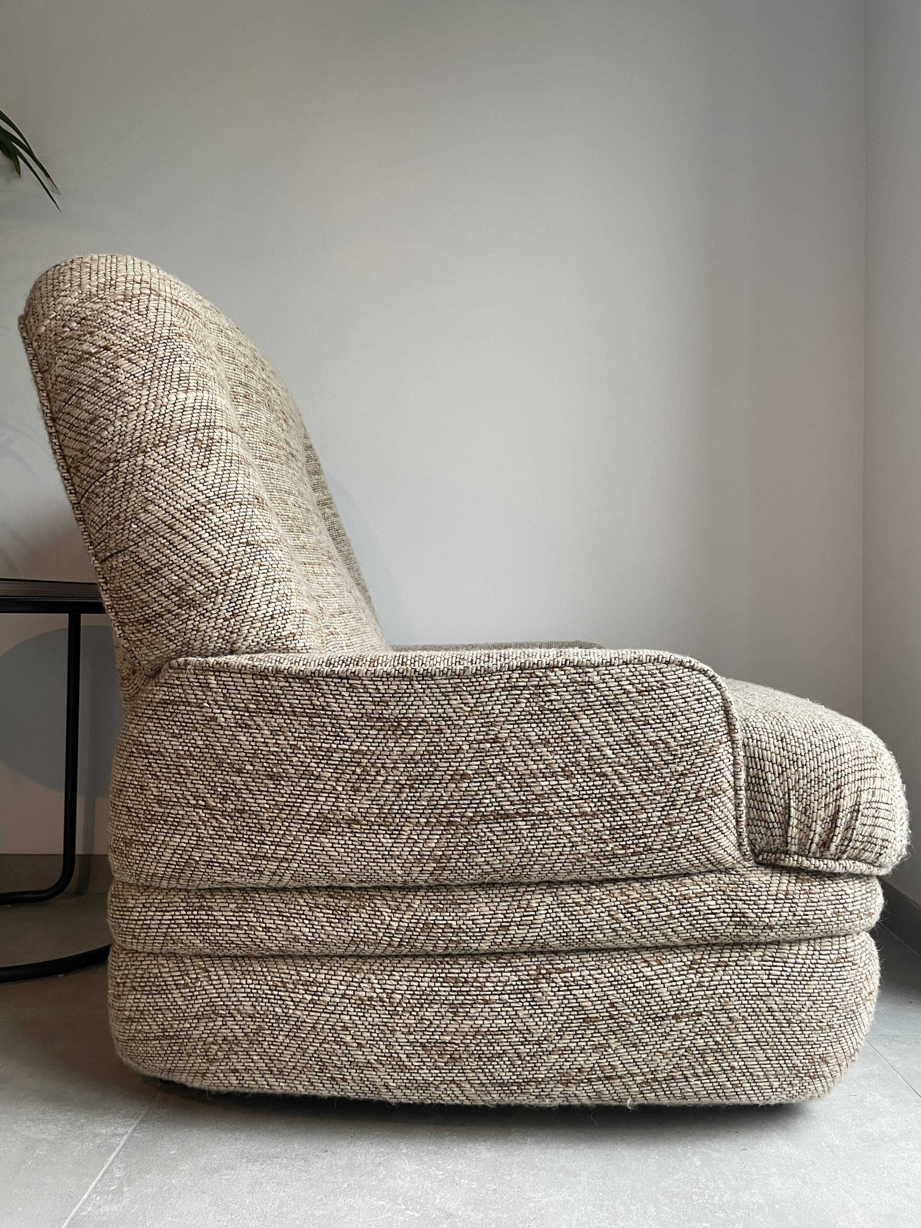 Vintage fireside chair, 70s