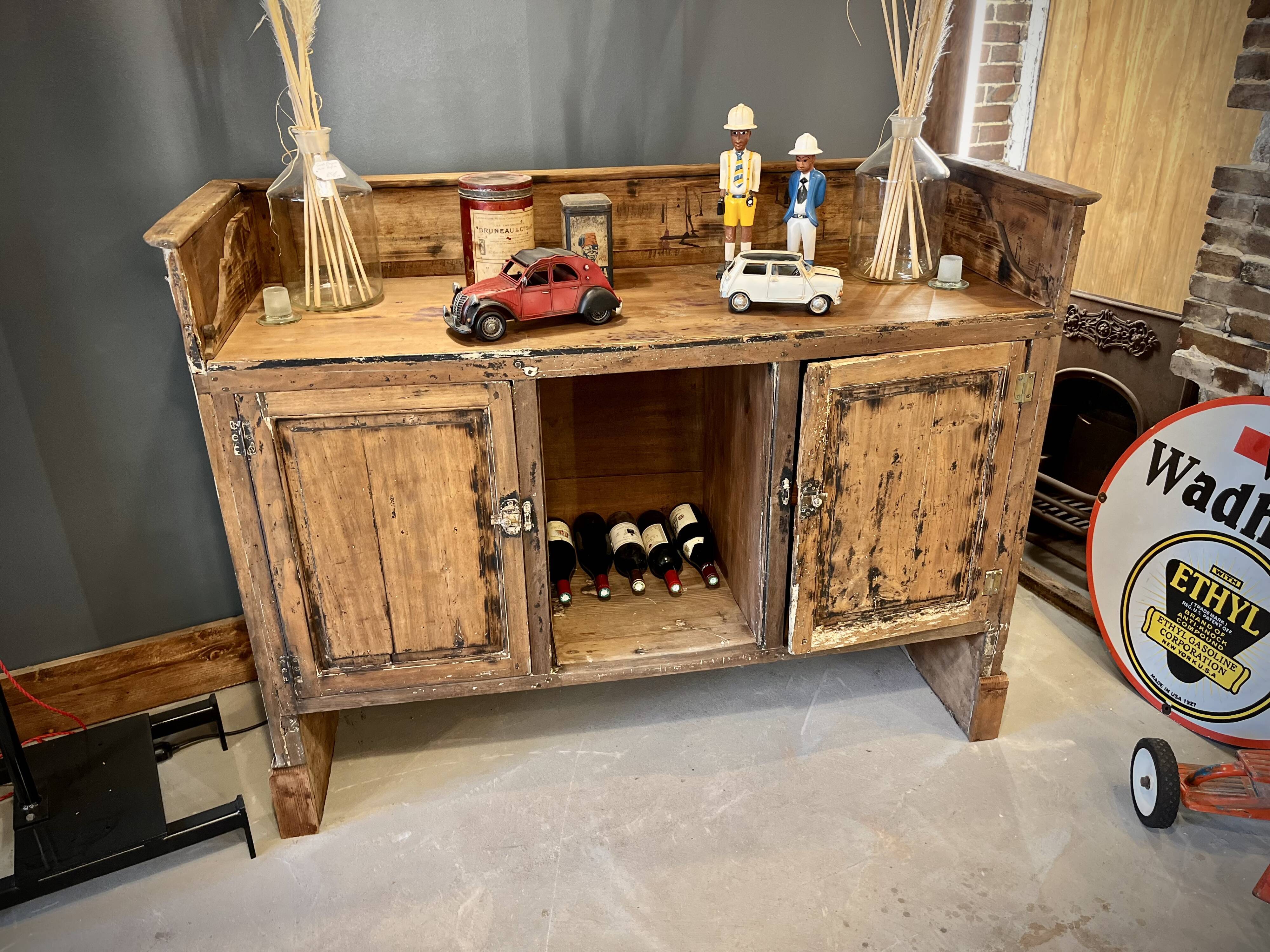 Old haberdashery furniture renovated