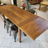 Oak farmhouse table