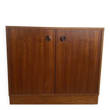 Teak sideboard with 2 doors — 1960s/70s