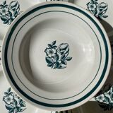 Gien flower plates