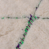 Berber carpet colored diamonds 145x245 cm