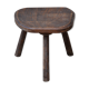 Raw rustic tabouret made in Périgord