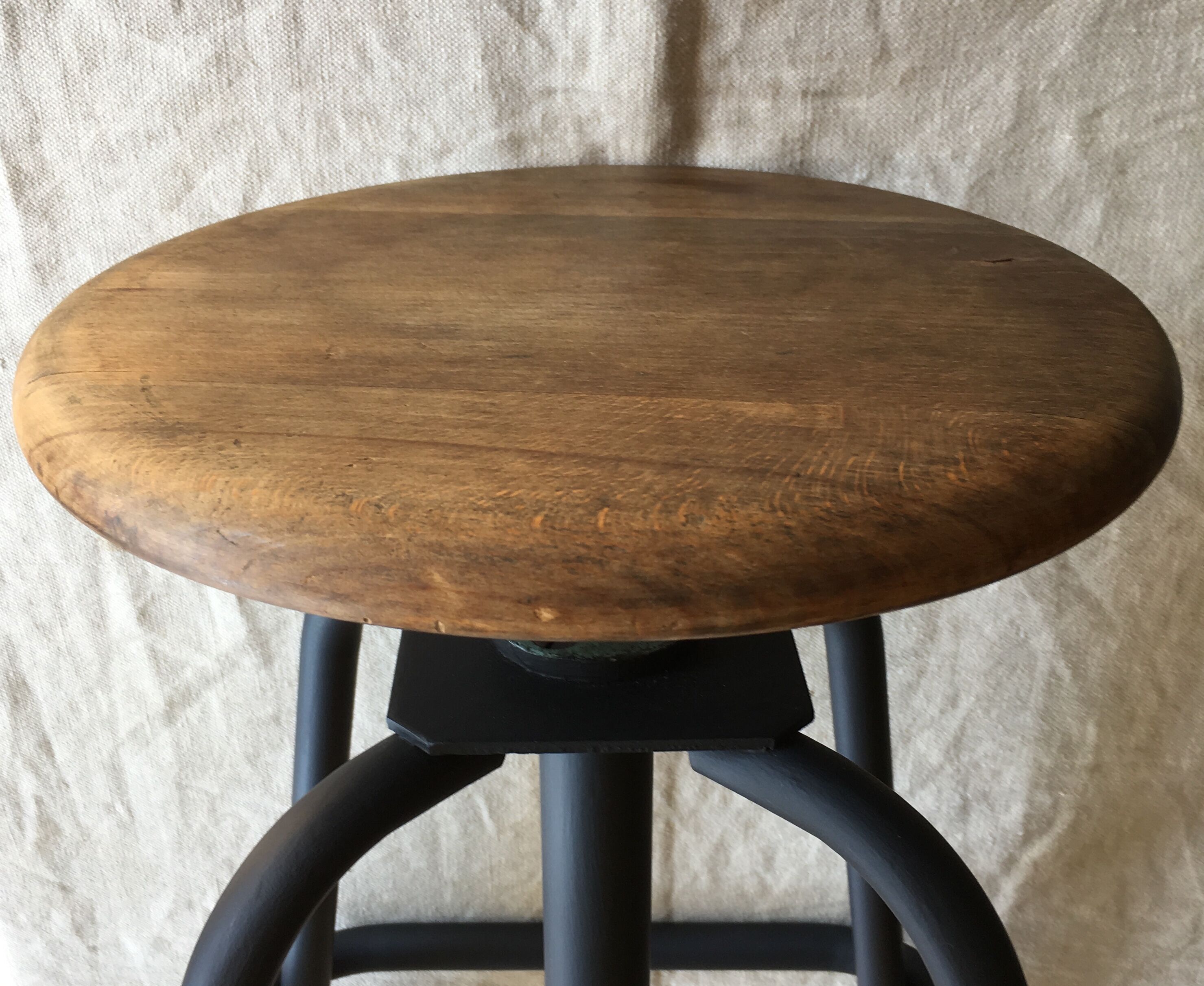 Industrial shop stool
