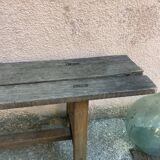 Vintage oak bench