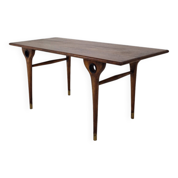 Table basse ou d'appoint rectangulaire italienne des années 1960