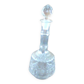 19th century molded glass carafe