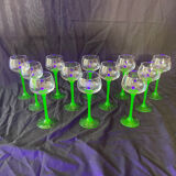 12 wine glasses in ouraline