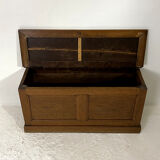 Solid wood toy chest