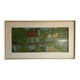 Vintage Landscape Painting“Paysage aux Robinson” By Svan Grandin 1906-1982