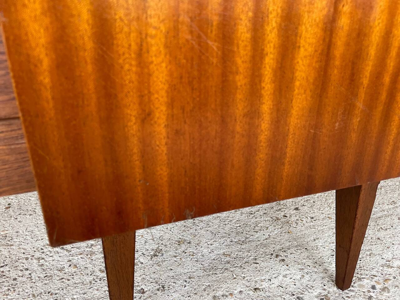 Scandinavian style teak chest of drawers, cira 60's