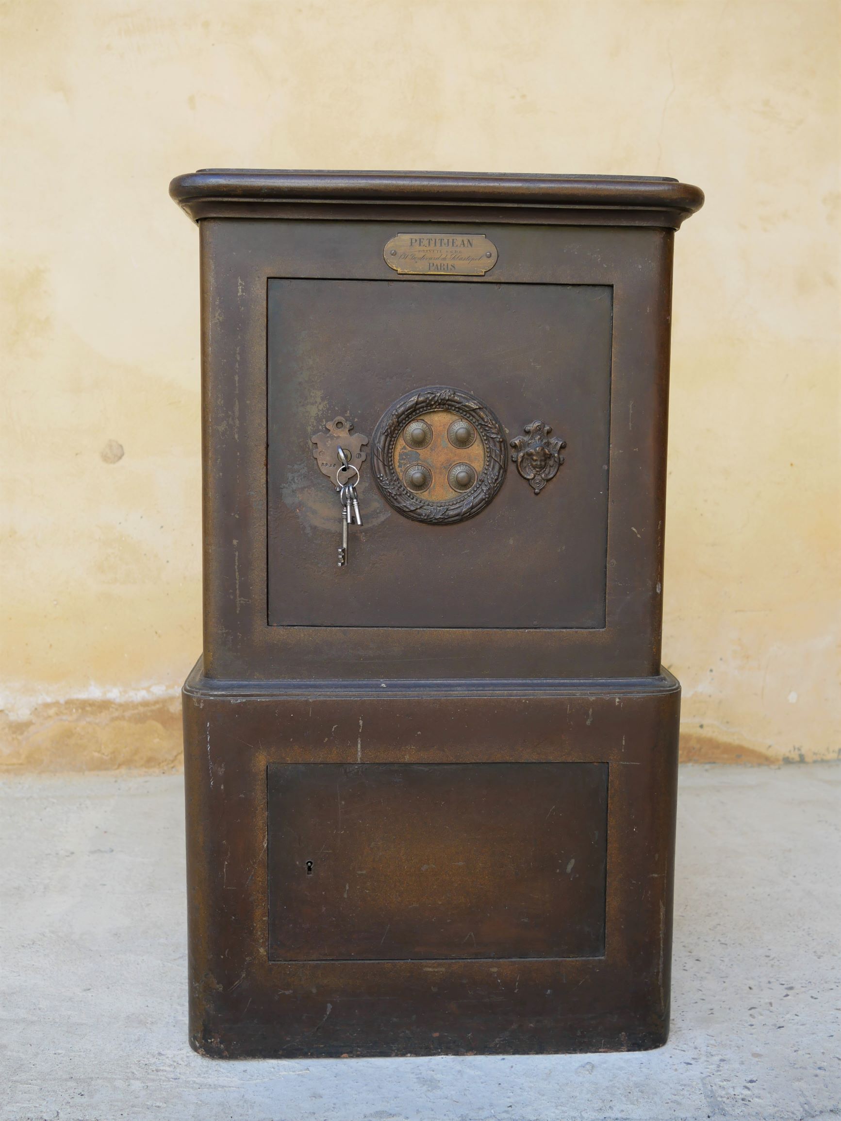 Coffre-fort PetitJean Paris fin XIX