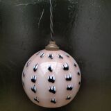 Opaline pendant light