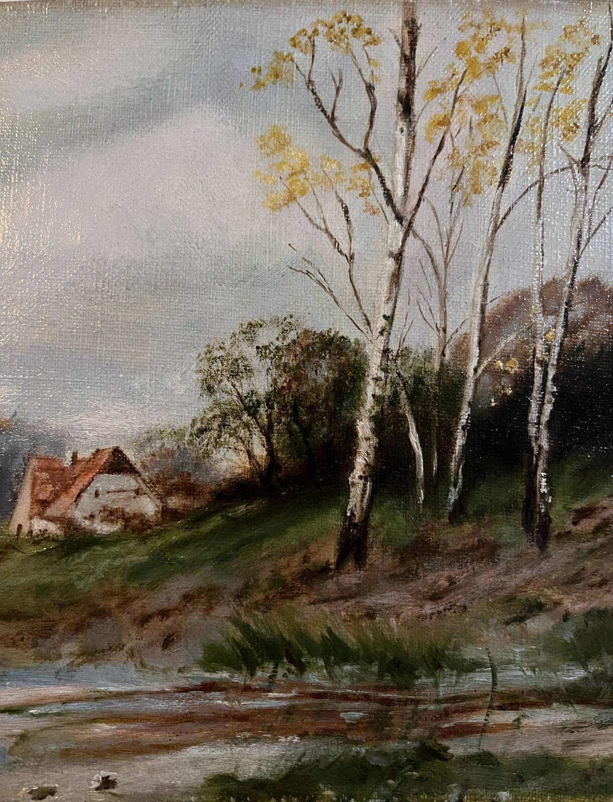 Tableau HST Marine post-impressionist