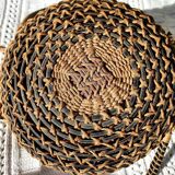 Wicker bakcet with 2 handles
