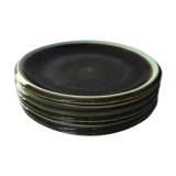 7 mid-century swedish dinner plates maya from Rörstrand