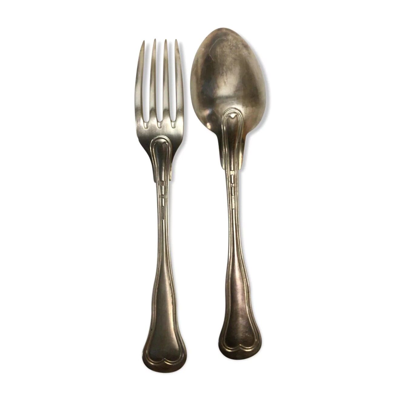 Cutlery set 24 pieces silver metal Christofle