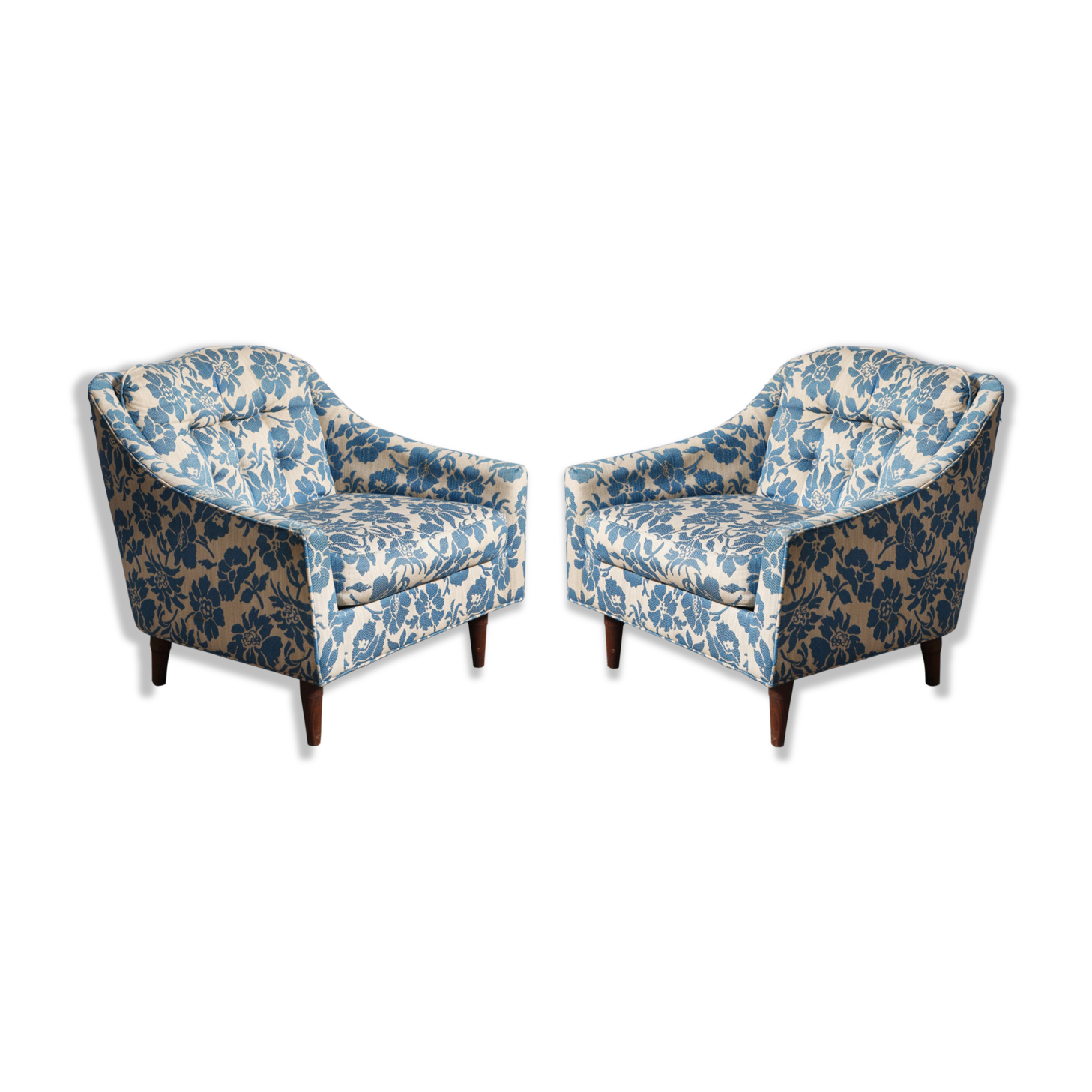 Pair of vintage armchairs