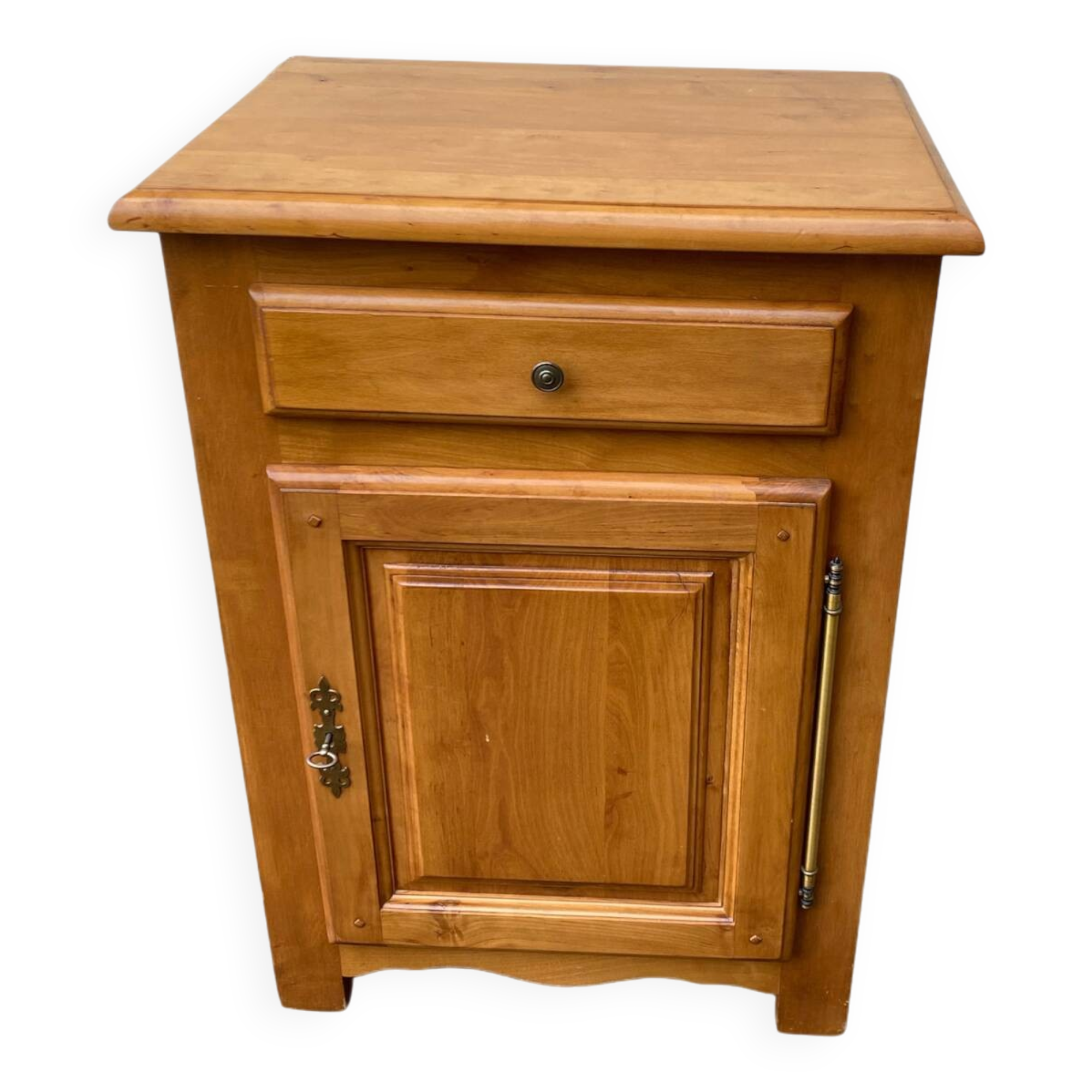 Oak storage cabinet