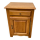 Oak storage cabinet