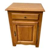 Oak storage cabinet