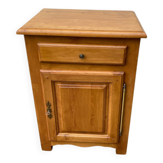 Oak storage cabinet