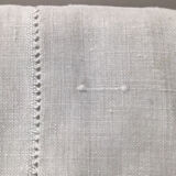 2-seater drap embroidered NL linen end mini single day