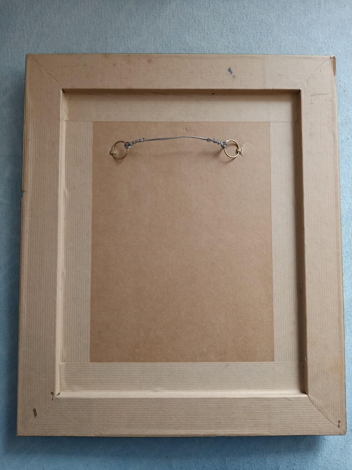 Reproduction of watercolor beautiful entrance of a Provencal house