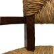 Art Deco chair minimalist oak wicker minimalist design