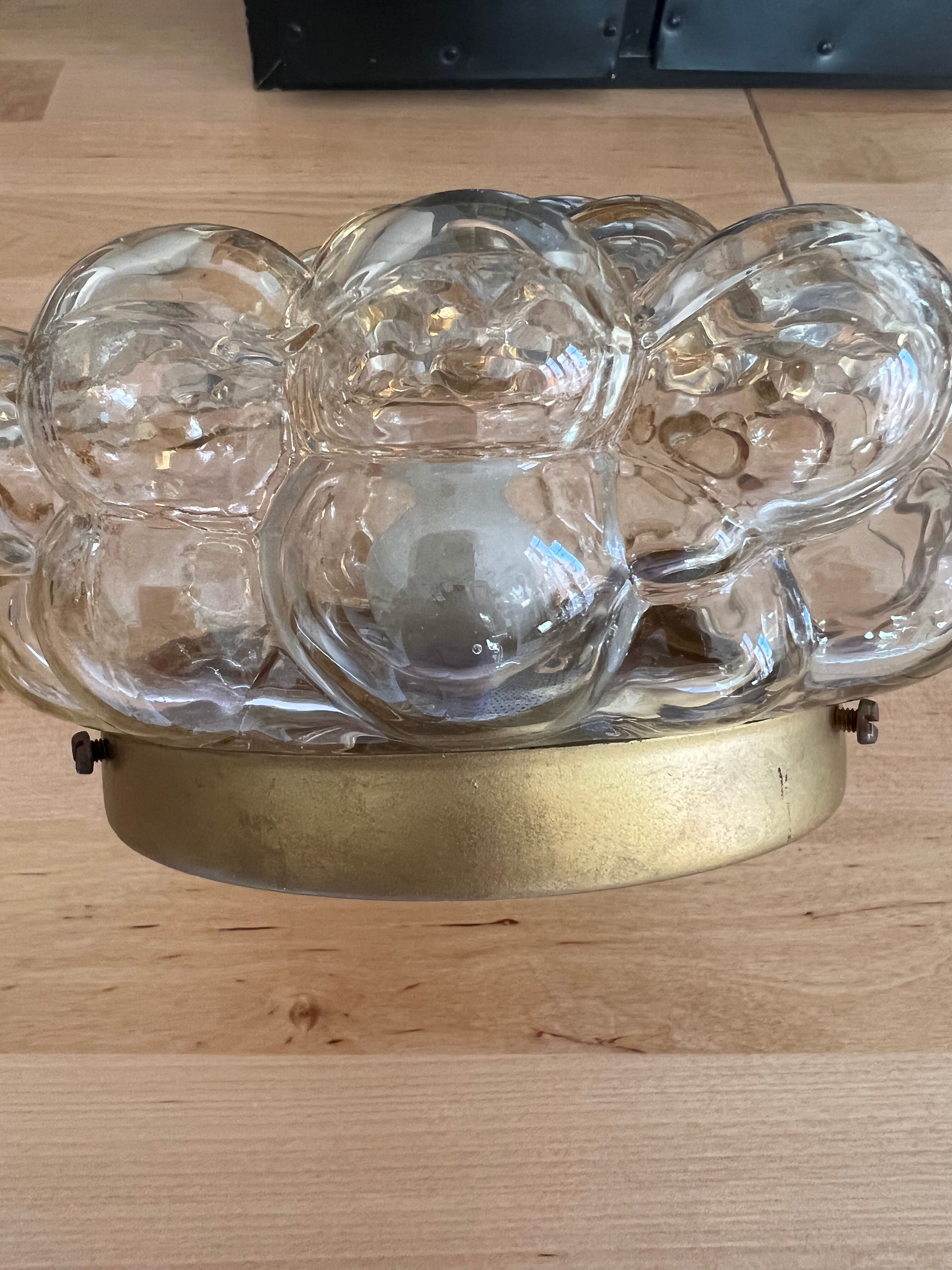 Ceiling lamp Blown glass