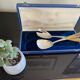 Cutlery to serve silver metal and horn