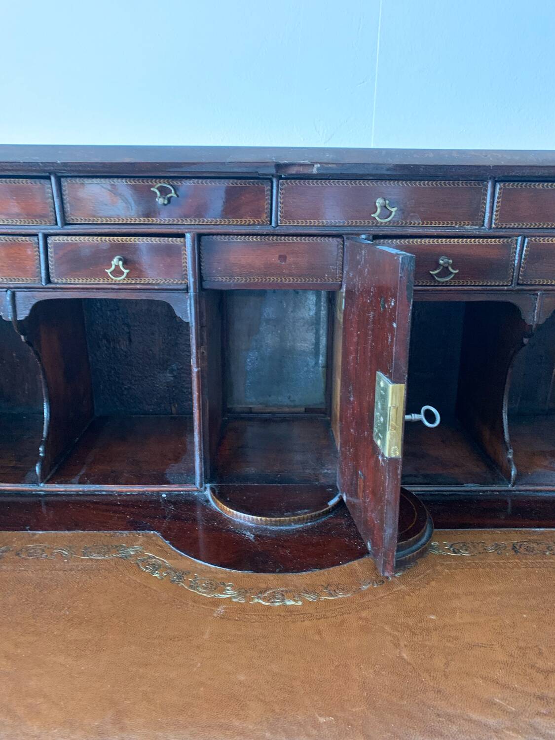 Old English Slope Desk 19th Century