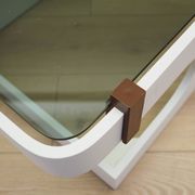 Glass coffee table, Italian design, 1970s, manufactured in Italy