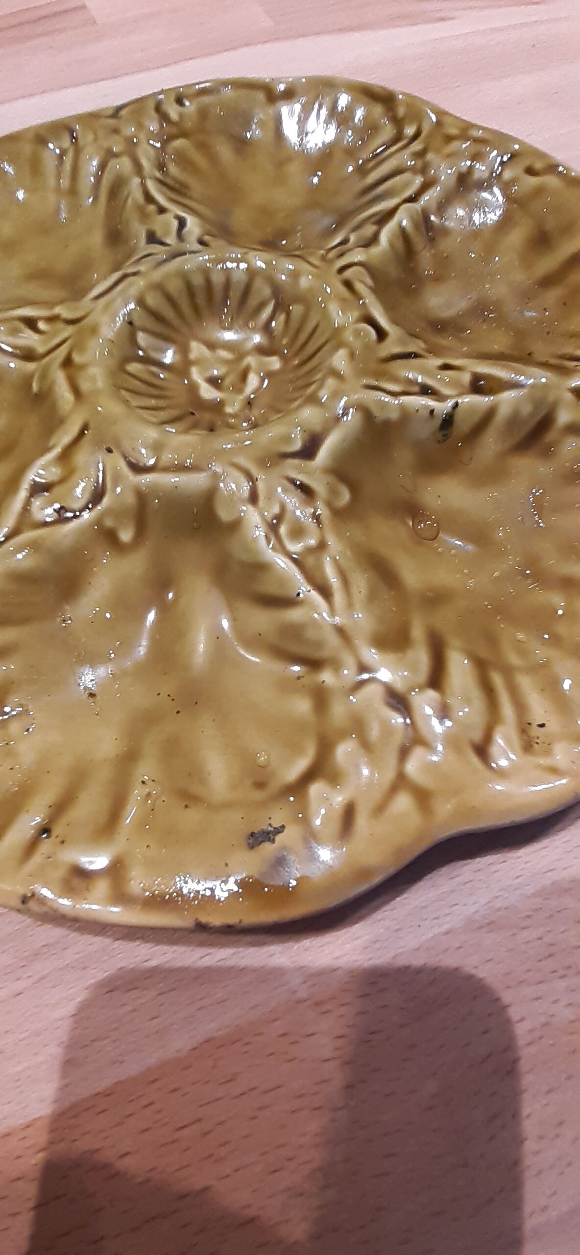 Assiette à huîtres