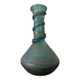 Large Murano glass vase Scavo Seguso 70s
