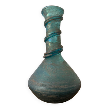 Large Murano glass vase Scavo Seguso 70s