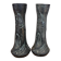 A pair of brutalist vases in the style of Ballesti.