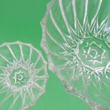 Salad with glass ramekins