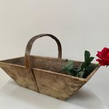 Wooden basket XL oléron fishing bucket