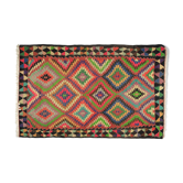 Anatolian handmade kilim rug 292 cm x 182 cm