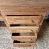 1950s oak desk