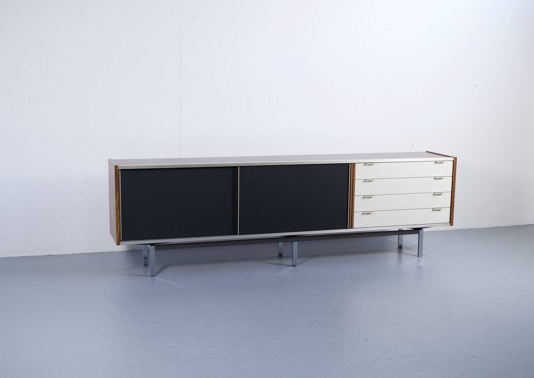 Teak enfilade by Georges Frydman, EFA edition, 1963.