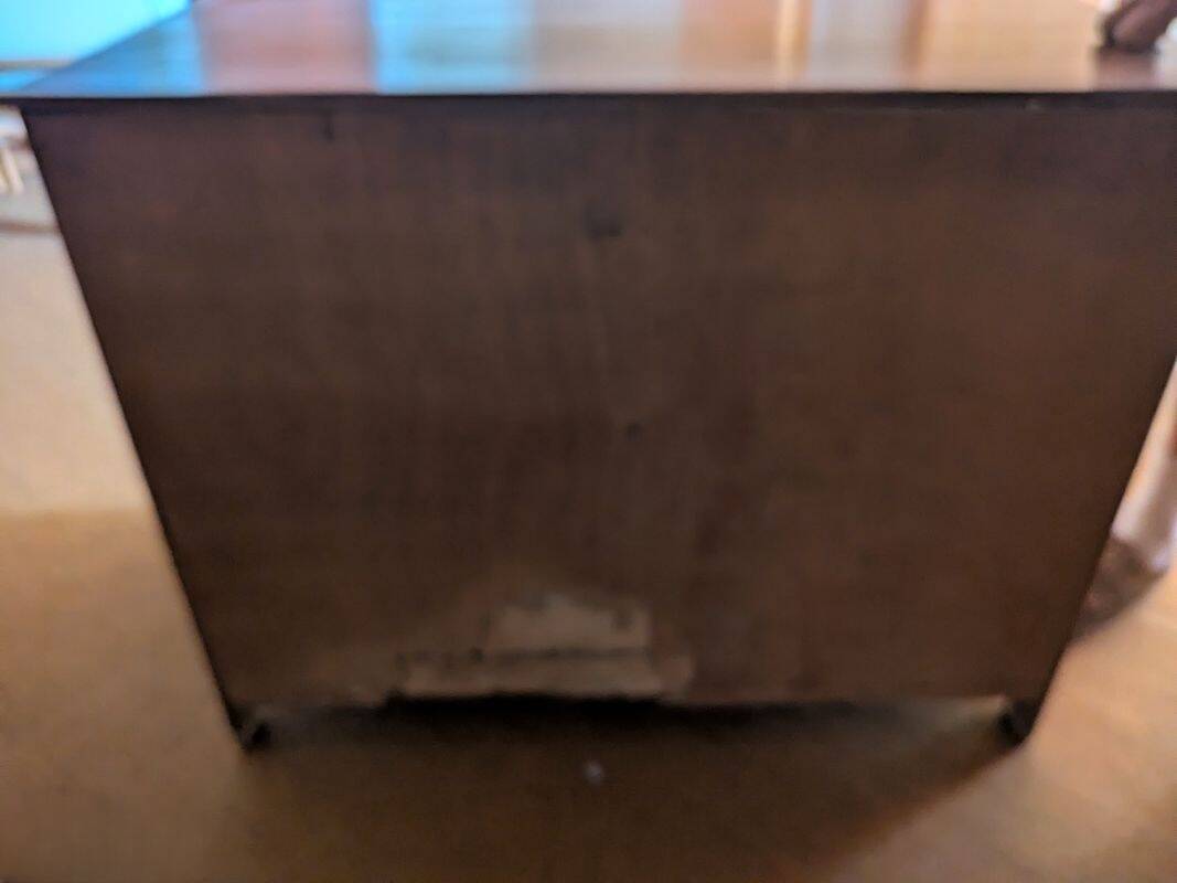Small wooden buffet